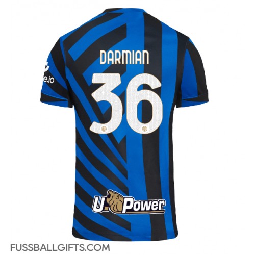 Inter Milan Matteo Darmian #36 Fußballbekleidung Heimtrikot 2024-25 Kurzarm